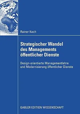 E-Book (pdf) Strategischer Wandel des Managements öffentlicher Dienste von Rainer Koch