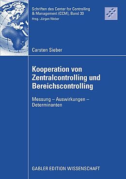 E-Book (pdf) Kooperation von Zentralcontrolling und Bereichscontrolling von Carsten Sieber