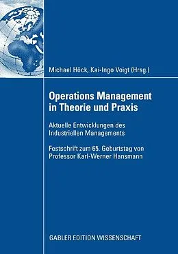 E-Book (pdf) Operations Management in Theorie und Praxis von Michael Höck, Kai-Ingo Voigt