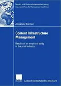 E-Book (pdf) Content Infrastructure Management von Alexander Benlian