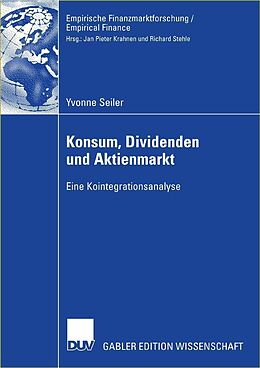 E-Book (pdf) Konsum, Dividenden und Aktienmarkt von Yvonne Seiler