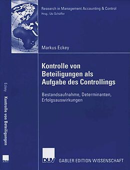 E-Book (pdf) Kontrolle von Beteiligungen als Aufgabe des Controllings von Markus Eckey