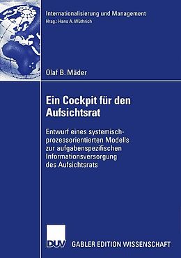 E-Book (pdf) Ein Cockpit für den Aufsichtsrat von Olaf B. Mäder