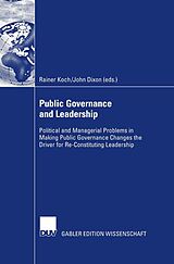 eBook (pdf) Public Governance and Leadership de Rainer Koch, John Dixon