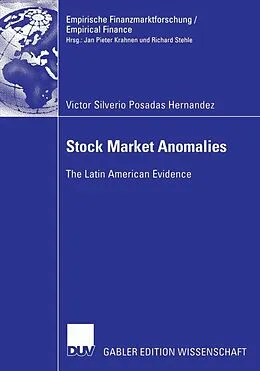 E-Book (pdf) Stock Market Anomalies von Victor Silverio Posadas Hernandez