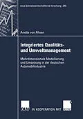 E-Book (pdf) Integriertes Qualitäts- und Umweltmanagement von Anette Ahsen