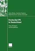 E-Book (pdf) Hochschul-PR in Deutschland von Heike Bühler, Gabriele Naderer, Robertine Koch