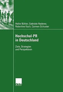 E-Book (pdf) Hochschul-PR in Deutschland von Heike Bühler, Gabriele Naderer, Robertine Koch