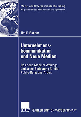 E-Book (pdf) Unternehmenskommunikation und Neue Medien von Tim Fischer