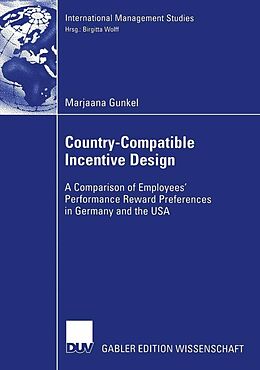eBook (pdf) Country-Compatible Incentive Design de Marjaana Gunkel