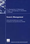 E-Book (pdf) Generic Management von Rupert Baumgartner, Hubert Biedermann, Franz Klügl