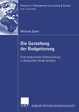 E-Book (pdf) Die Gestaltung der Budgetierung von Michael Zyder