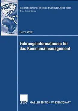 E-Book (pdf) Führungsinformationen für das Kommunalmanagement von Petra Wolf