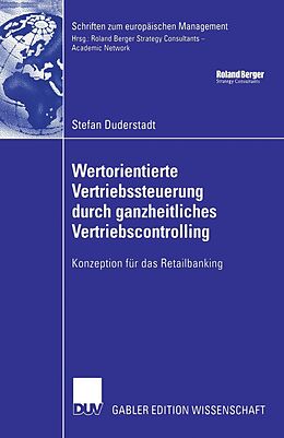 E-Book (pdf) Wertorientierte Vertriebssteuerung durch ganzheitliches Vertriebscontrolling von Stefan Duderstadt