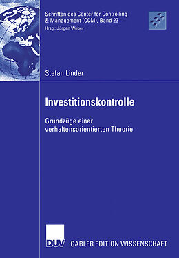 E-Book (pdf) Investitionskontrolle von Stefan Linder