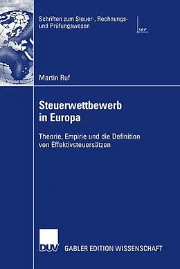 E-Book (pdf) Steuerwettbewerb in Europa von Martin Ruf