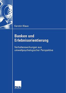 E-Book (pdf) Banken und Erlebnisorientierung von Kerstin Klaus