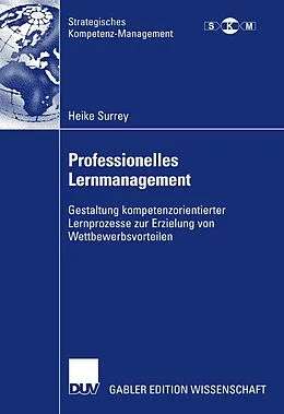 E-Book (pdf) Professionelles Lernmanagement von Heike Surrey