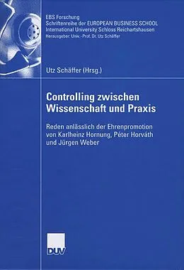E-Book (pdf) Controlling zwischen Wissenschaft und Praxis von Utz Schäffer