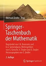 Fester Einband Springer-Taschenbuch der Mathematik von 