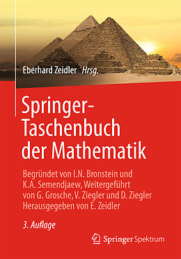 Kartonierter Einband Springer-Taschenbuch der Mathematik von 