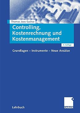 E-Book (pdf) Controlling, Kostenrechnung und Kostenmanagement von Thomas Joos-Sachse