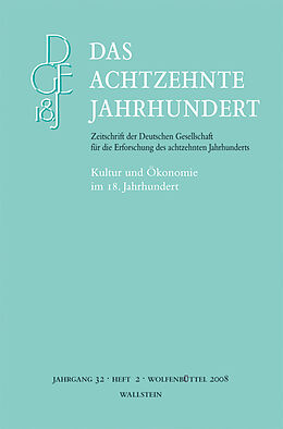 Paperback Das achtzehnte Jahrhundert. Zeitschrift der Deutschen Gesellschaft... von 