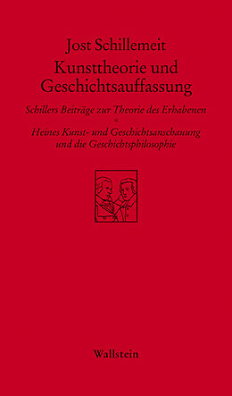 Paperback Kunsttheorie und Geschichtsauffassung von Jost Schillemeit