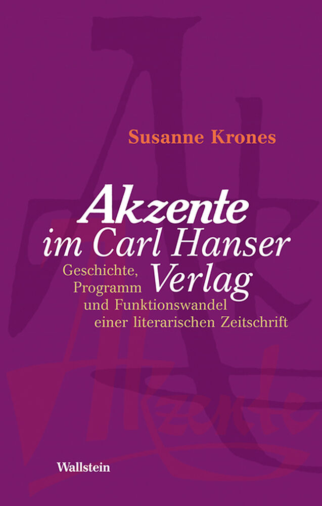 »Akzente« im Carl Hanser Verlag