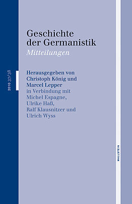 Paperback Geschichte der Germanistik von 
