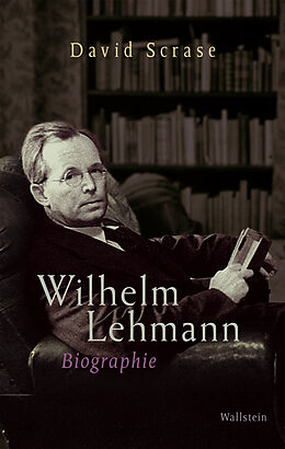 Leinen-Einband Wilhelm Lehmann von David Scrase
