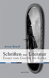 Fester Einband Schriften zur Literatur von Avital Ronell