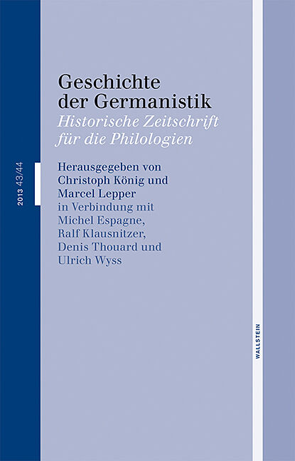 Geschichte der Germanistik