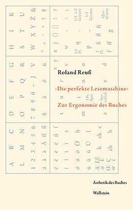 Kartonierter Einband »Die perfekte Lesemaschine« von Roland Reuß