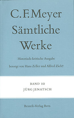 Leinen-Einband Jürg Jenatsch von Conrad Ferdinand Meyer