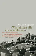 E-Book (pdf) »Wir müssen alle etwas umlernen« von Andrea Wiegeshoff