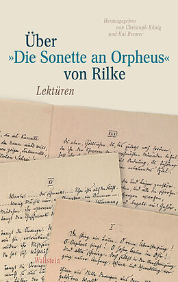 E-Book (pdf) Über »Die Sonette an Orpheus« von Rilke von 
