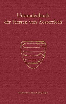 Leinen-Einband Urkundenbuch der Herren von Zesterfleth von 