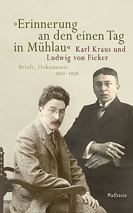 Fester Einband »Erinnerung an den einen Tag in Mühlau« von Karl Kraus