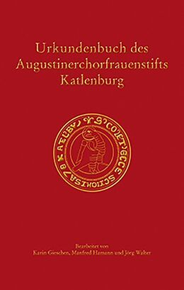 Leinen-Einband Urkundenbuch des Augustinerchorfrauenstifts Katlenburg von 