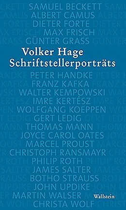Fester Einband Schriftstellerporträts von Volker Hage