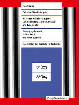 Paperback Oxforder Oktavhefte 3 &amp; 4 von Franz Kafka