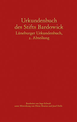 Fester Einband Urkundenbuch des Stifts Bardowick von 