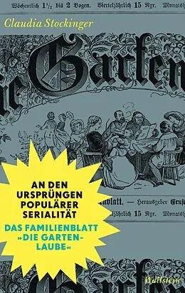 E-Book (pdf) An den Ursprüngen populärer Serialität von Claudia Stockinger
