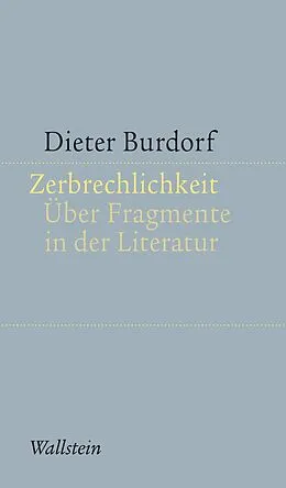 E-Book (pdf) Zerbrechlichkeit von Dieter Burdorf