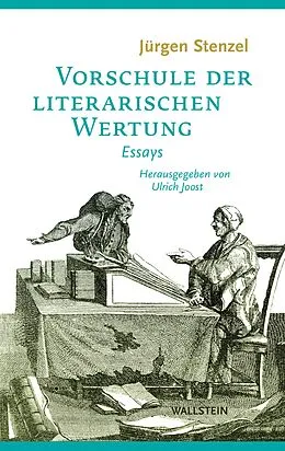 E-Book (pdf) Vorschule der literarischen Wertung von Jürgen Stenzel