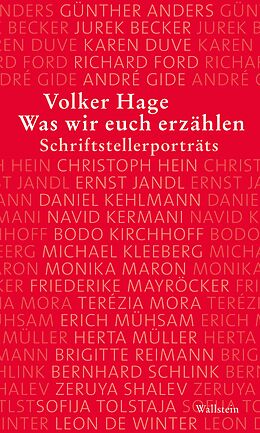 E-Book (epub) Was wir euch erzählen von Volker Hage