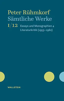 E-Book (pdf) Sämtliche Werke von Peter Rühmkorf