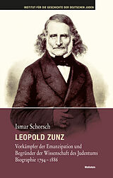 Fester Einband Leopold Zunz von Ismar Schorsch
