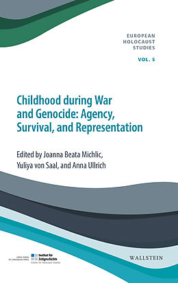 Couverture cartonnée Childhood during War and Genocide de 